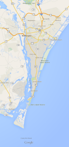 Writing - WTR - 2 - Map of the Lower Cape Fear River